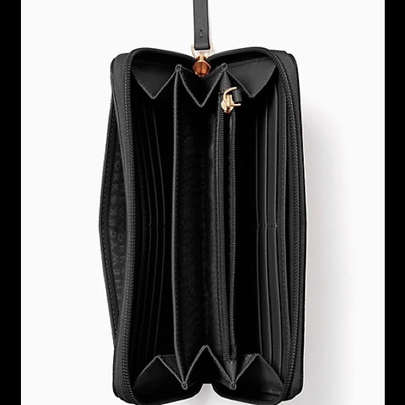 ♠️ kate Spade Greta Court Glitter Neda Wallet - Picture 4 of 16